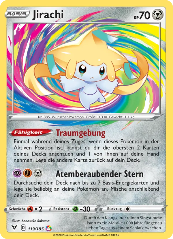 Jirachi card image
