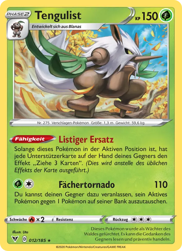 Tengulist card image