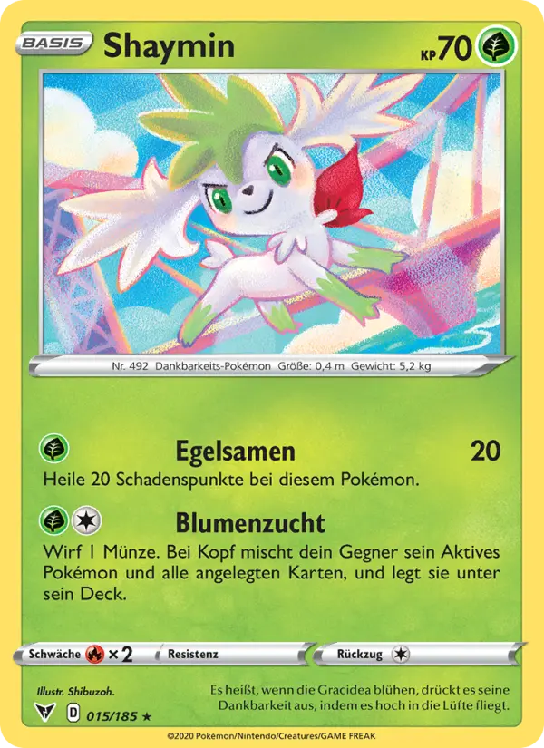 Shaymin card image