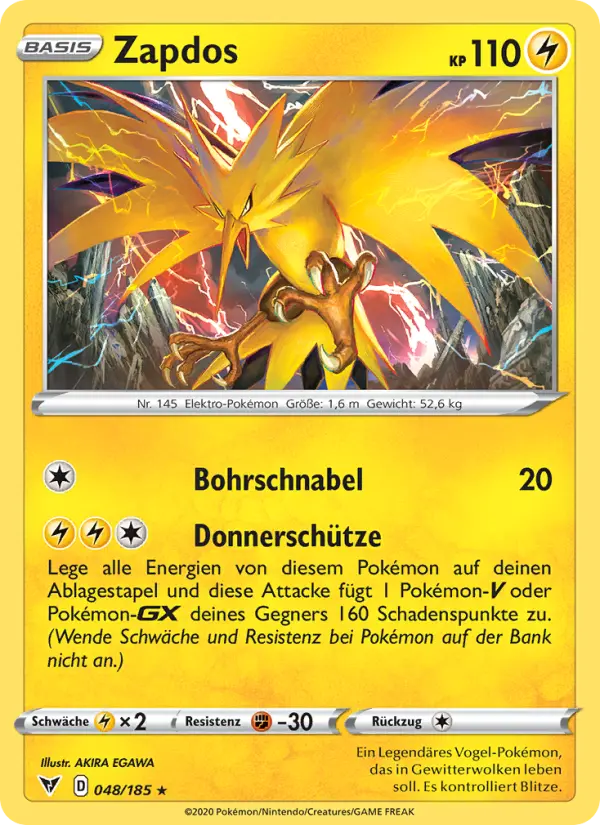 Zapdos card image