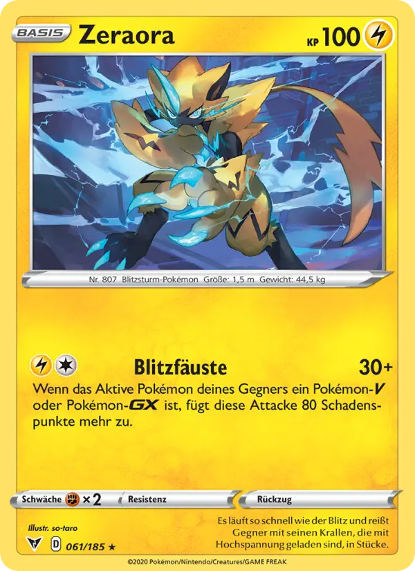 Zeraora card image