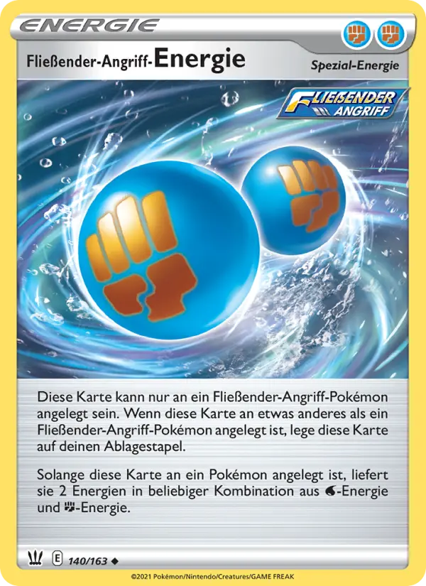 Fließender-Angriff-Energie card image