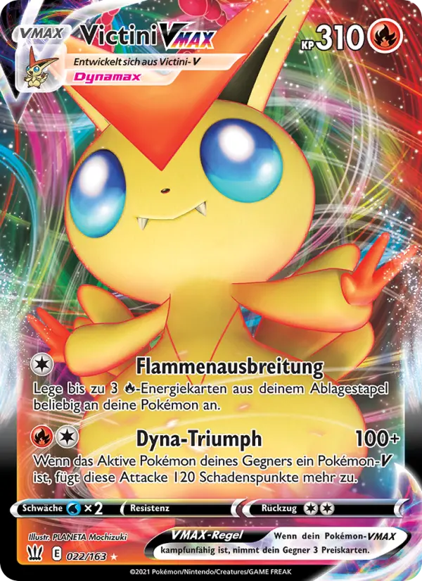 Victini VMAX card image