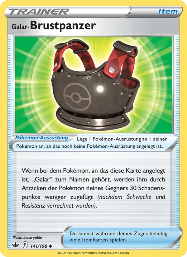 Galar-Brustpanzer card image