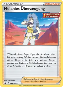 Melanies Überzeugung