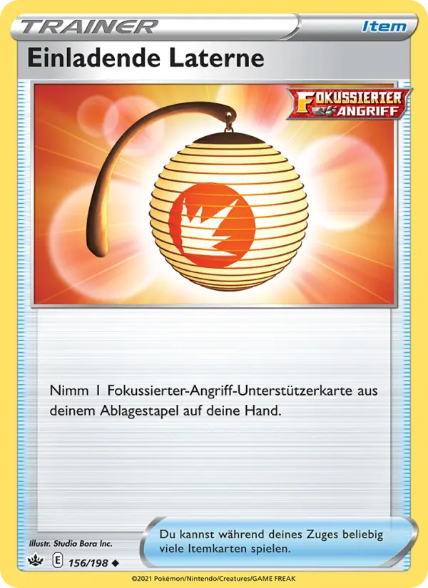 Einladende Laterne card image