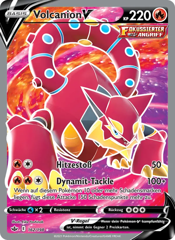Volcanion V card image