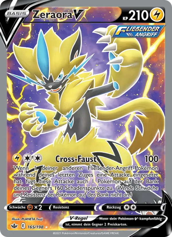 Zeraora V card image