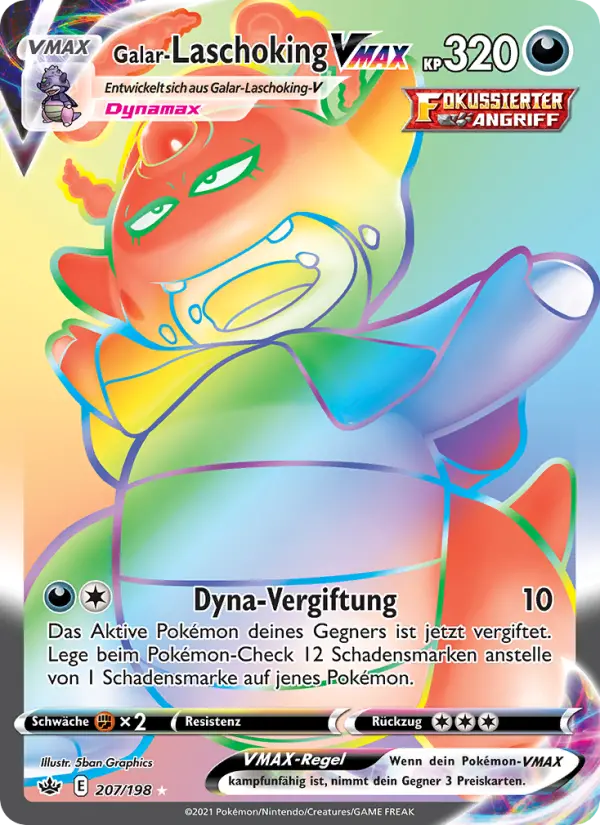 Galar-Laschoking VMAX card image