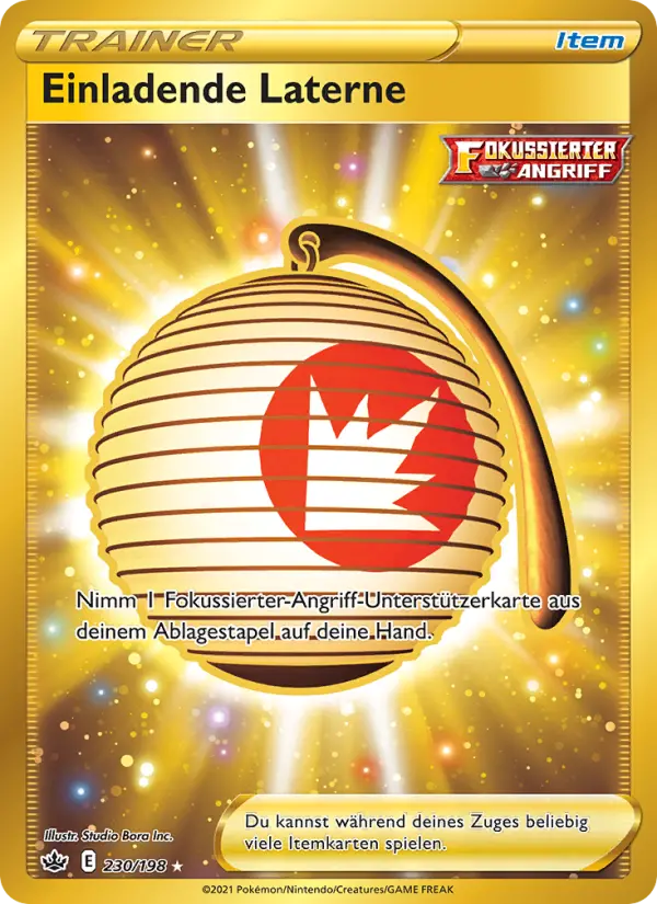 Einladende Laterne card image