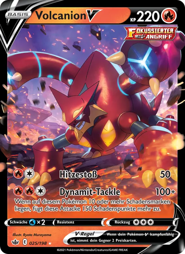 Volcanion V card image