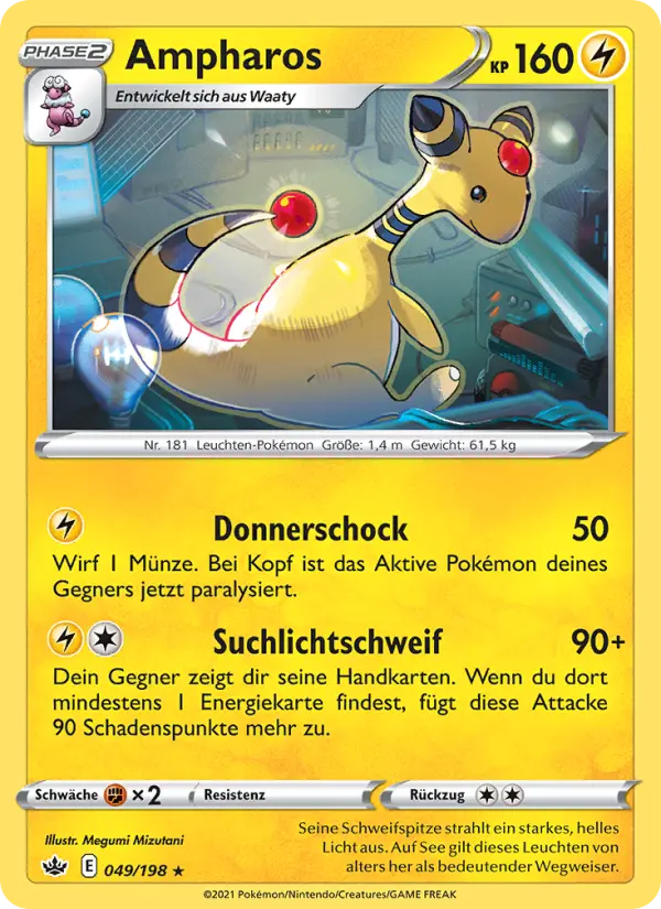 Ampharos card image