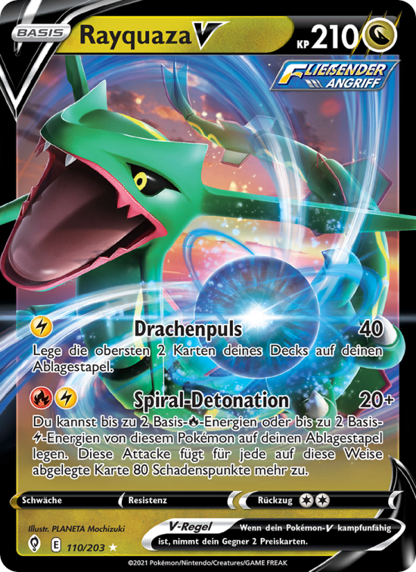 Rayquaza V from Drachenwandel