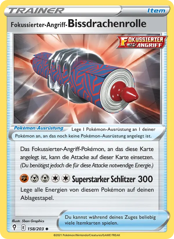Fokussierter-Angriff-Bissdrachenrolle card image