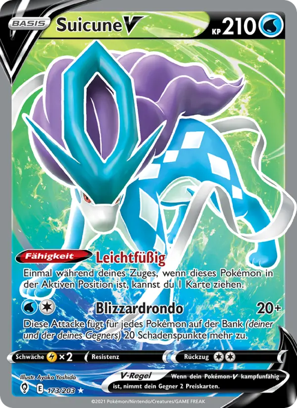 Suicune V card image