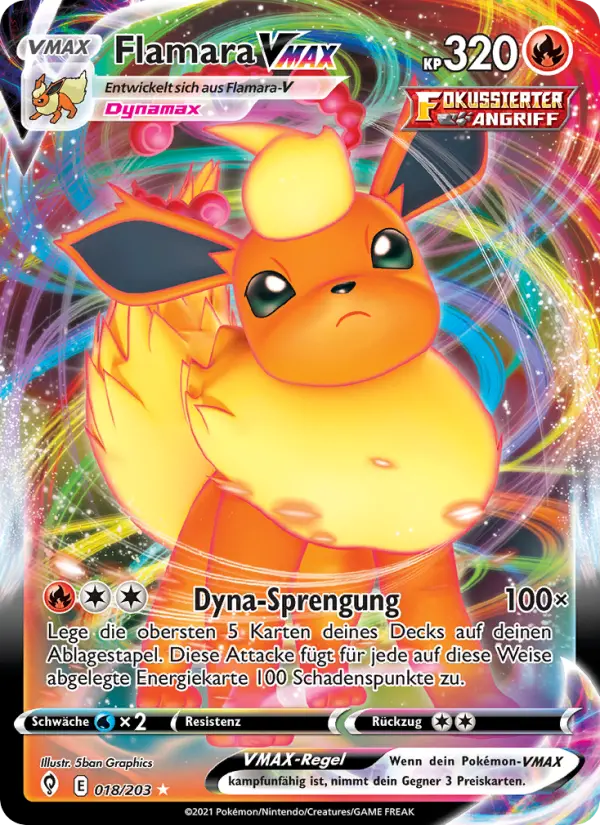 Flamara VMAX card image