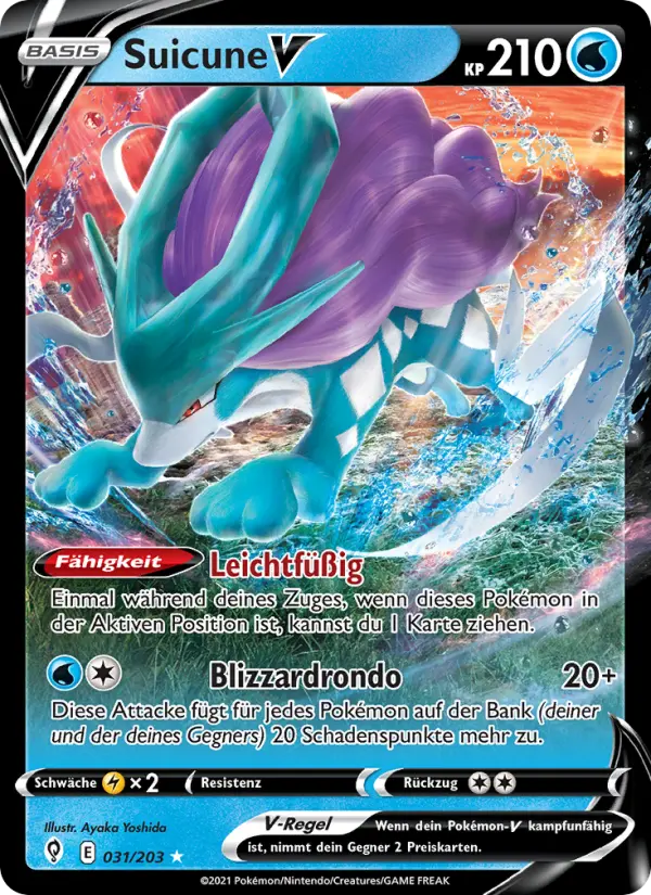 Suicune V card image