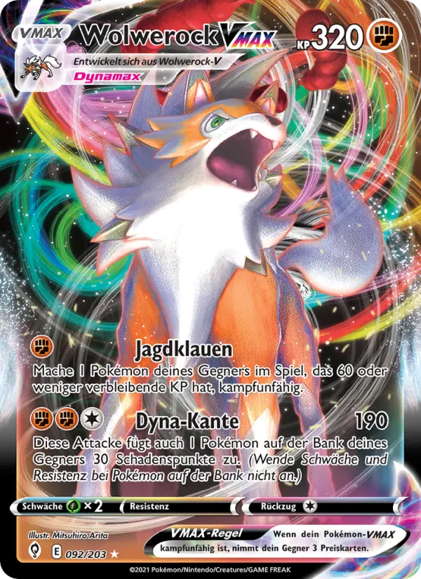 Wolwerock VMAX card image