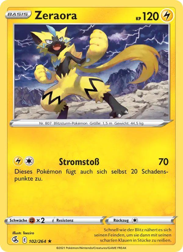 Zeraora card image