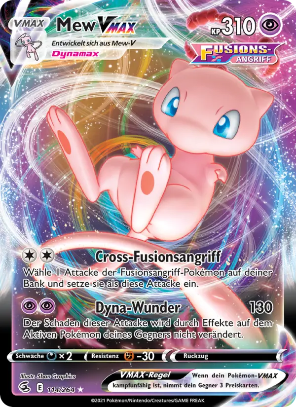 Mew VMAX card image