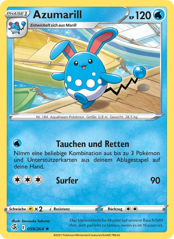 Azumarill card image