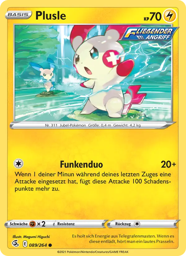 Plusle card image