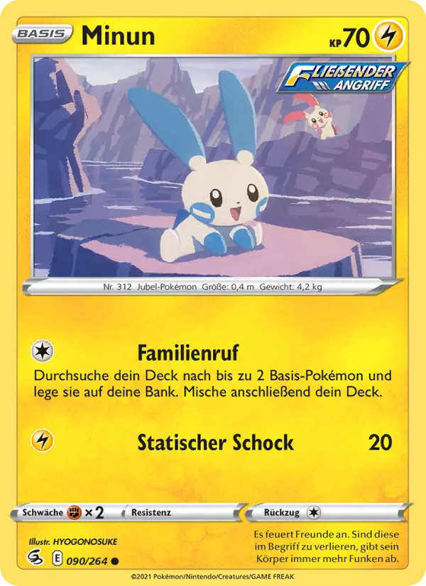 Minun card image