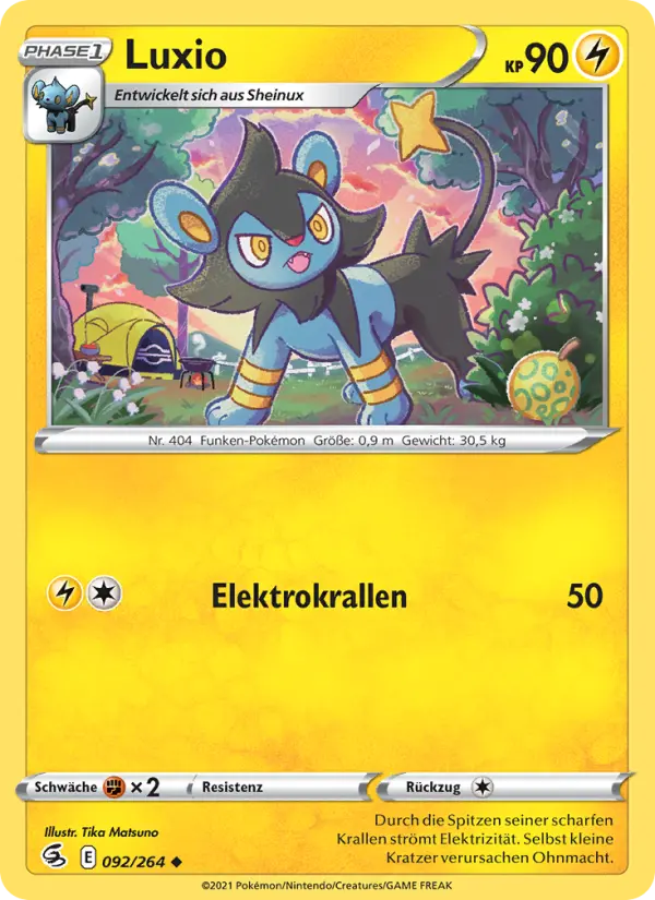 Luxio card image