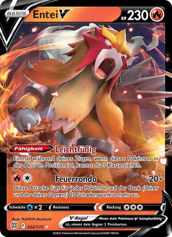Entei V card image