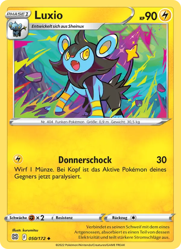Luxio card image