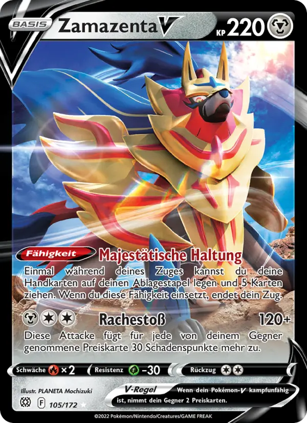 Zamazenta V card image