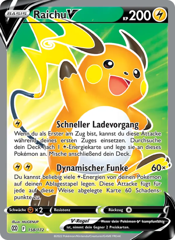Raichu V card image