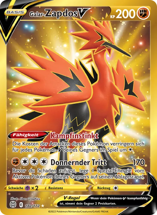 Galar-Zapdos V card image