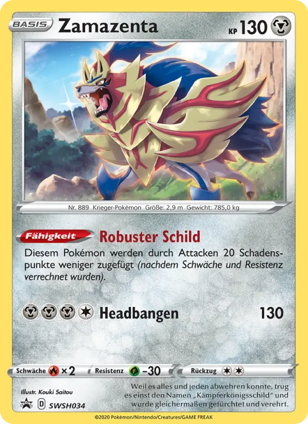 Zamazenta card image