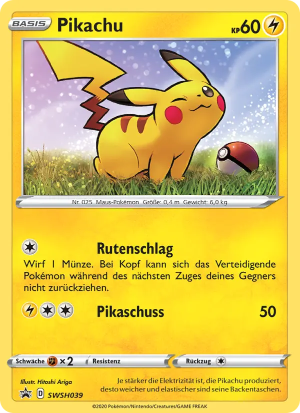 Pikachu card image