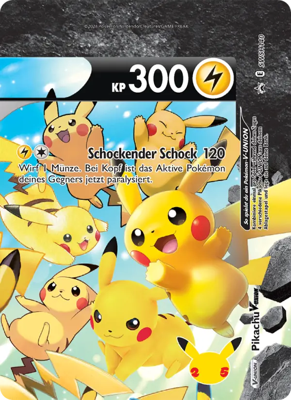 Pikachu V-UNION (German)