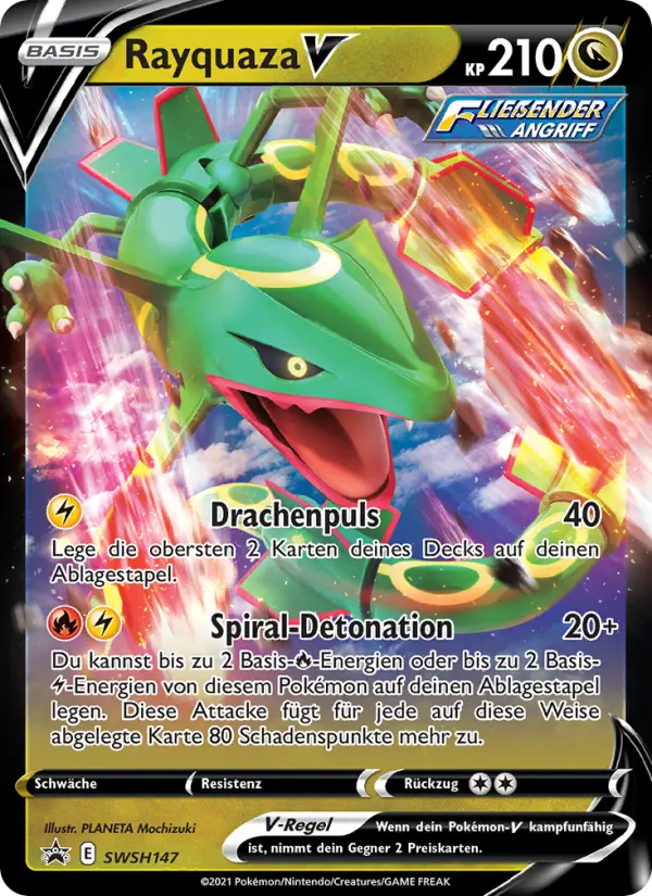 Rayquaza V card image