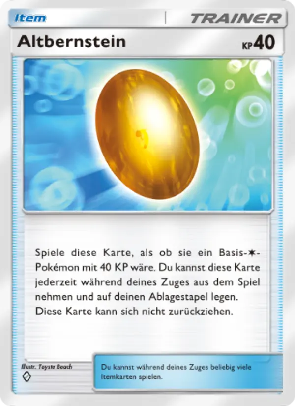 Altbernstein Pokemon card