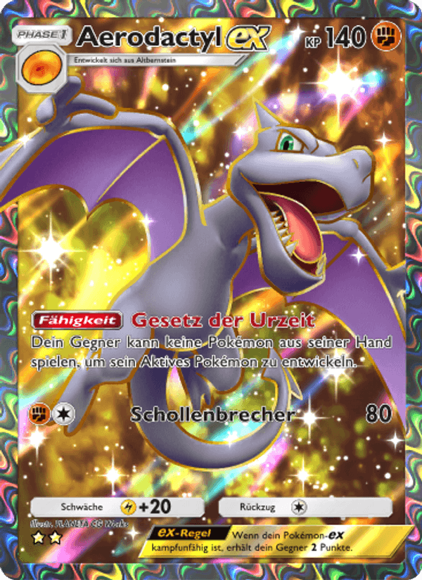 Aerodactyl-ex · Mysteriöse Insel 078/68
