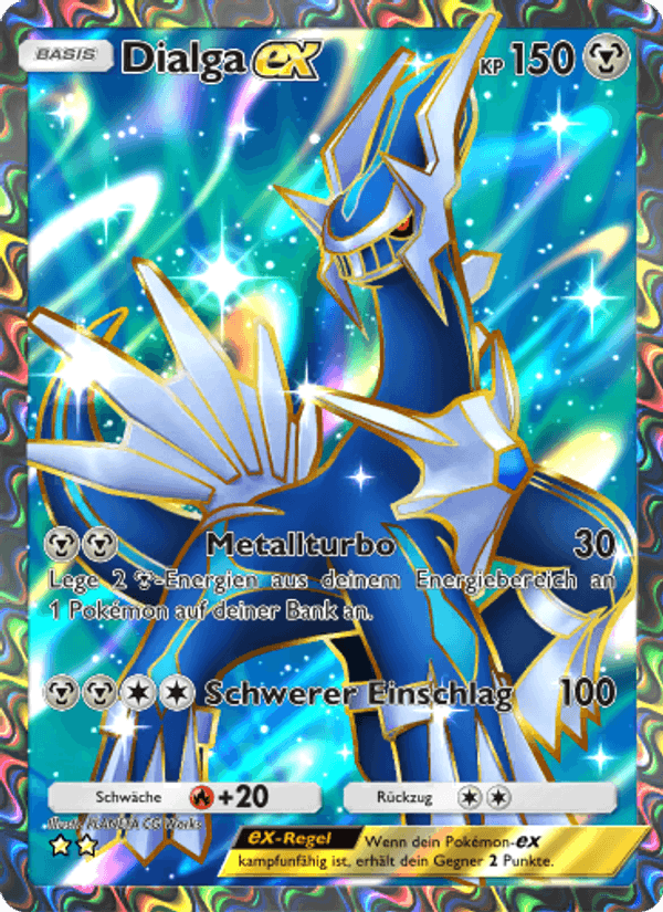 Dialga-ex · Kollision von Raum und Zeit 188/140