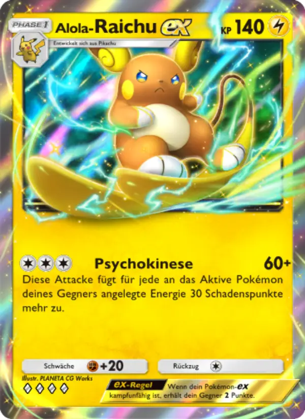 Alola-Raichu-ex