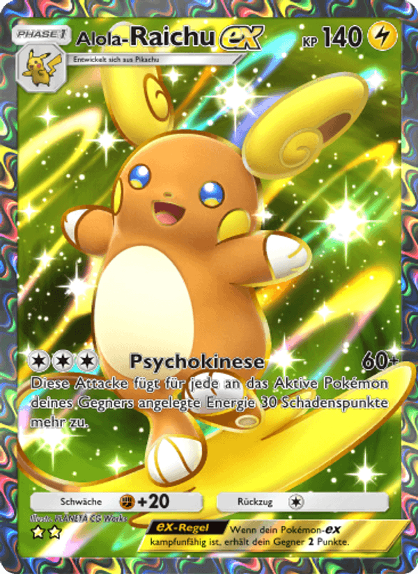 Alola-Raichu-ex · Hüter des Firmaments 185/155