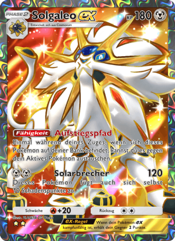 Solgaleo-ex · Hüter des Firmaments 189/155
