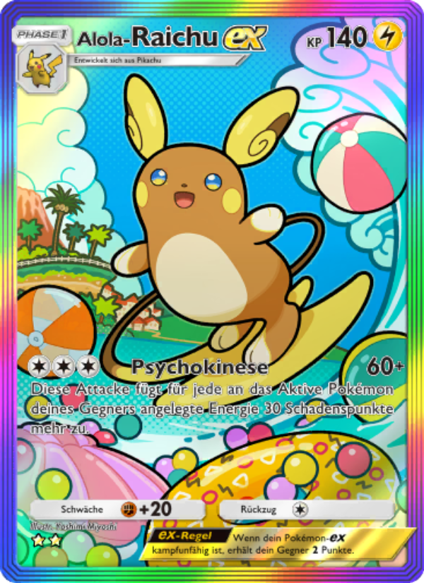 Alola-Raichu-ex