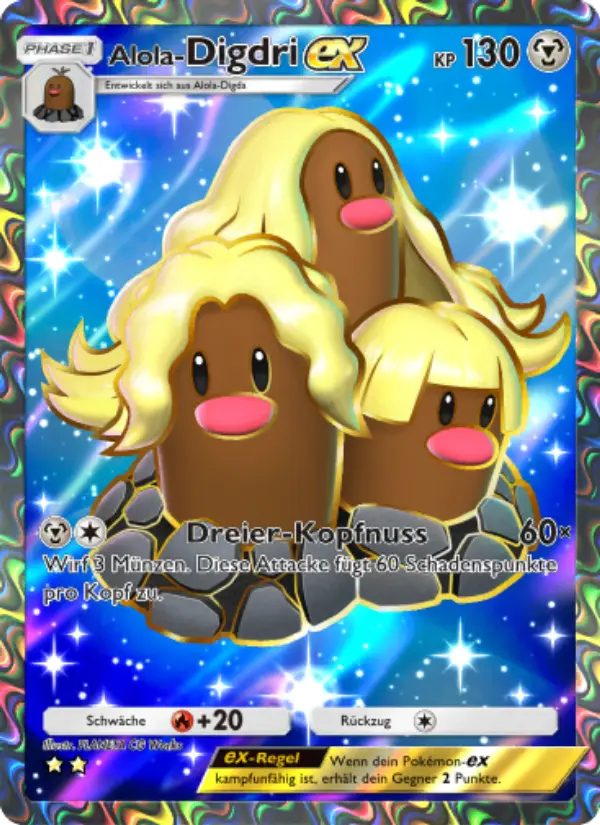 Alolan Dgtrio ex