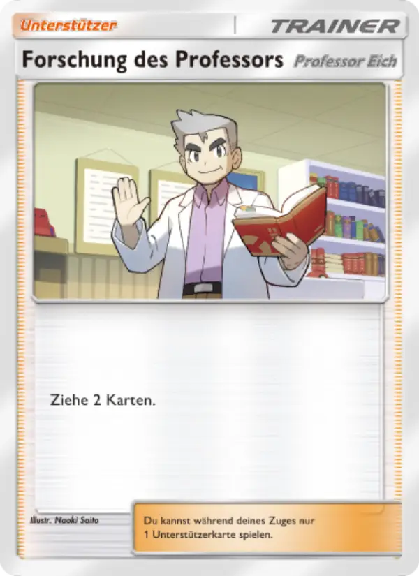 Forschung des Professors