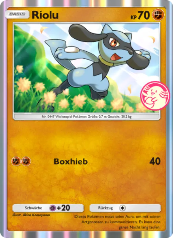 Riolu card image