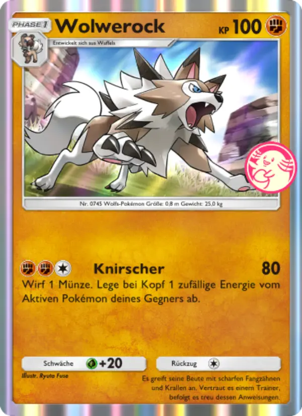 Wolwerock card image