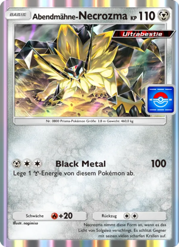 Abendmähne-Necrozma PROMO-A #079