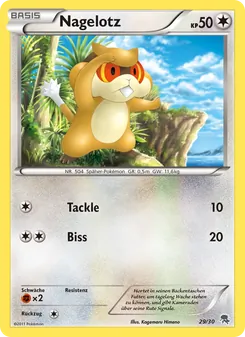 Carte Ratentif, BW Kit du dresseur (Zoroark)